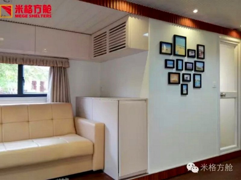 inside view of container house