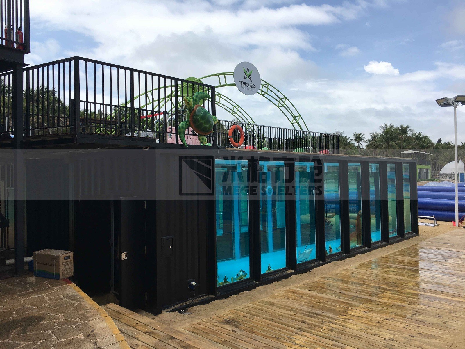 MEGE-Find Shipping Container Pool | Camping Shower
